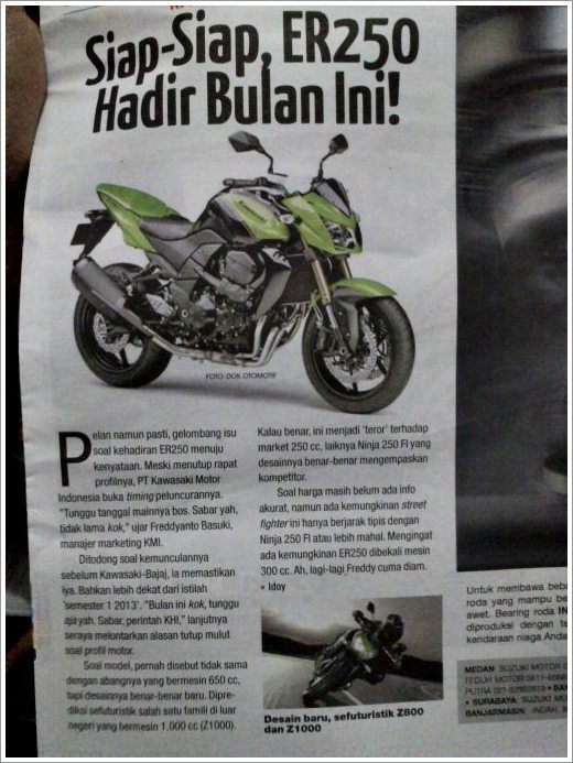 Ninja 250R Naked version launch news