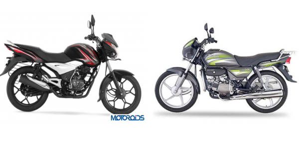 hero splendor vs bajaj discover  t