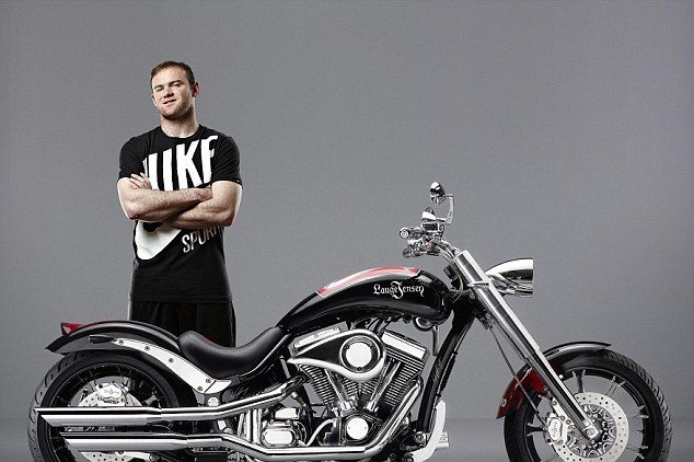 Rooney career hits new gear as motorbike designer