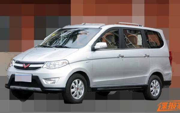 wuling hongguang facelift