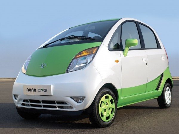 Tata Nano CNG front angle