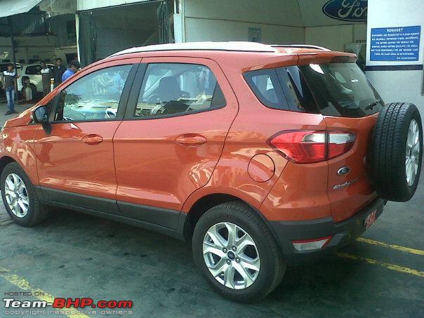 ford ecosport india launch