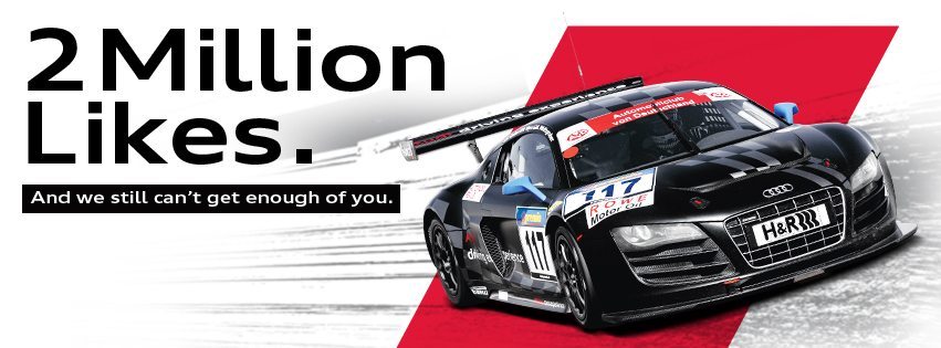 20,00,000+ fans like 'Audi India'_Image