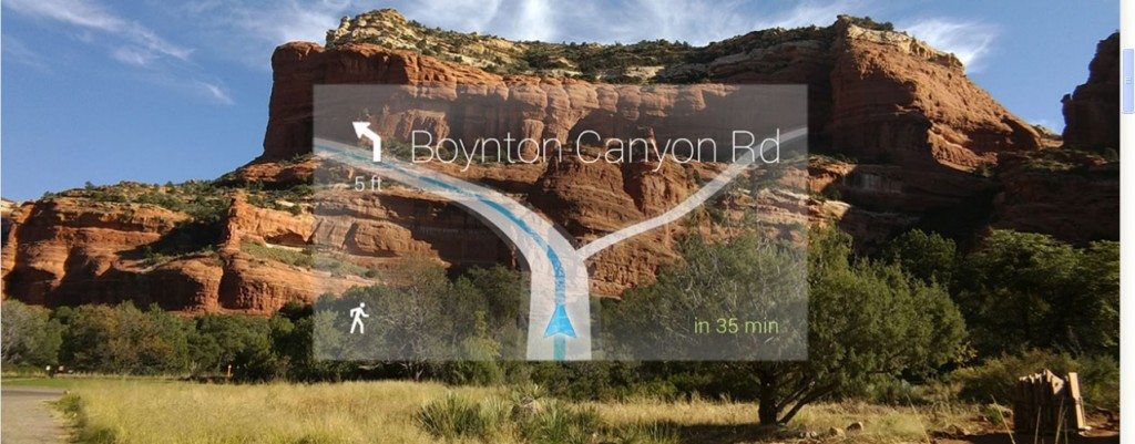 Google Glass GPS Navigation