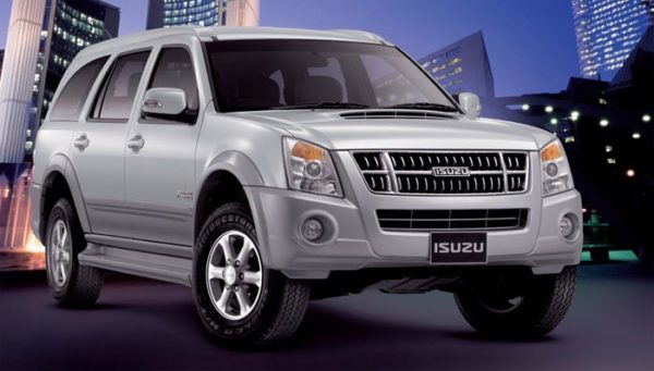 Isuzu MU Front