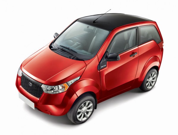 Mahindra Reva E2O India interior and exterior (2)