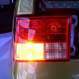 The tail lights get LED treatment