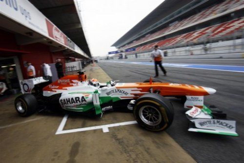 Sahara Force India Barcelona Test Report