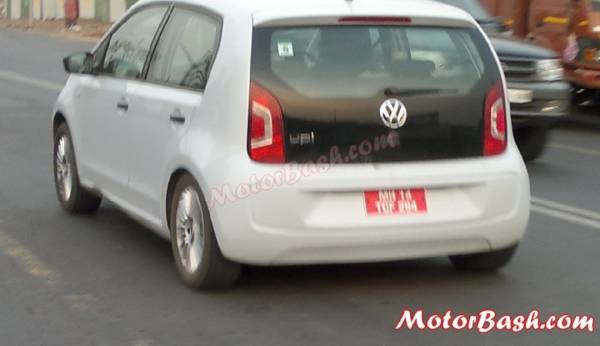 Volkswagen UP India launch