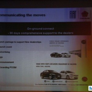 Fiat India plan and strategy press conference