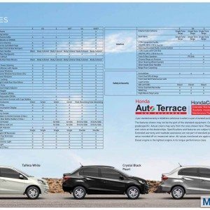 Honda Amaze brochure India