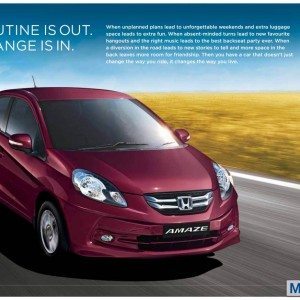 Honda Amaze brochure India