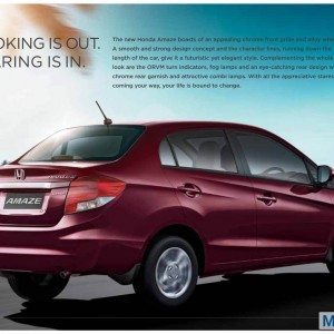 Honda Amaze brochure India