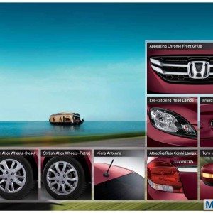 Honda Amaze brochure India