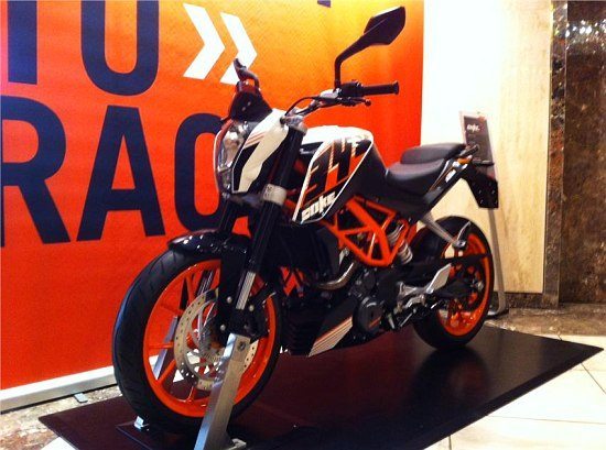 KTM 390 Duke India Pics 1