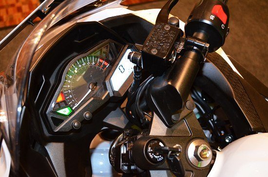 Kawasaki Ninja  India Price Launch Pics Speedo