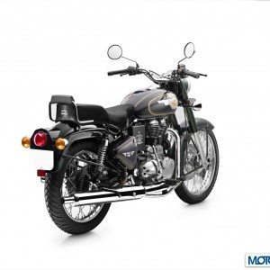 Royal Enfield Bullet  in Forest Green colour Back