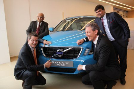 Tomas Ernberg MD Volvo Cars Thomas Andersson Vice President Volvo Cars Arvind Thakkar Dhawal Thakkar Autobots Owner