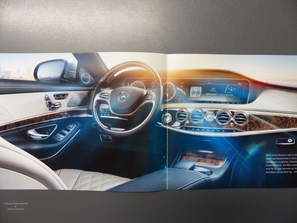 2014 Mercedes S Class Brochure Images 10