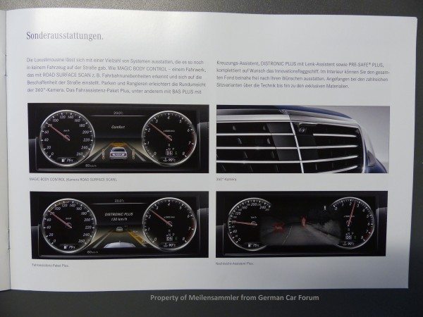 2014 Mercedes S Class Brochure Images 2