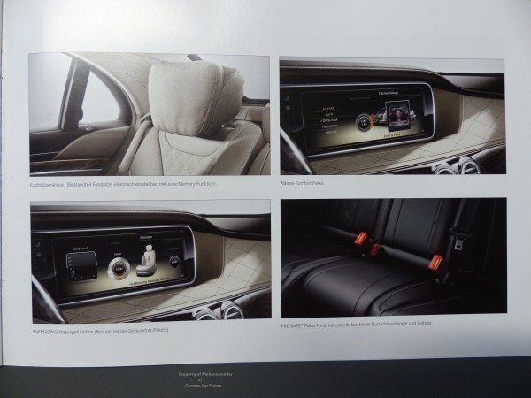 2014 Mercedes S Class Brochure Images 4