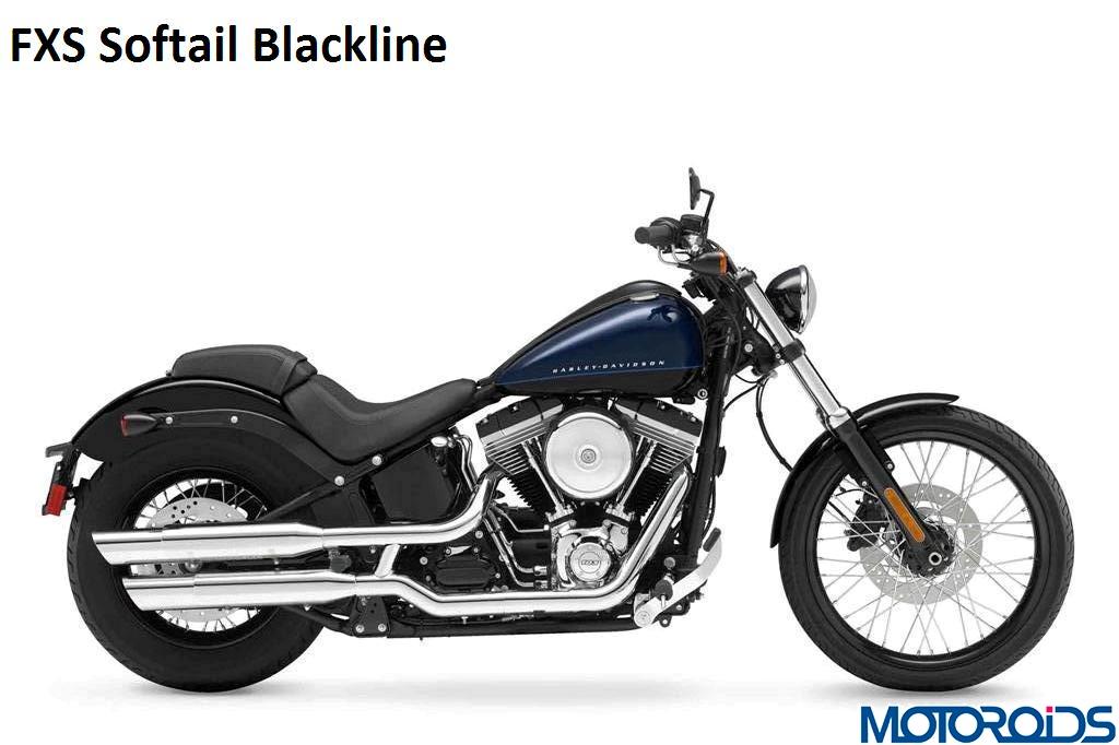 Harley Davidson FXS Softail Blackline