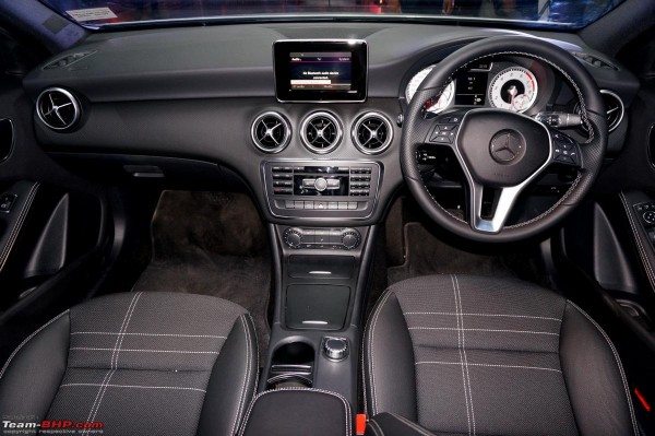 Mercedes A Class India Launch Pics Interiors 1