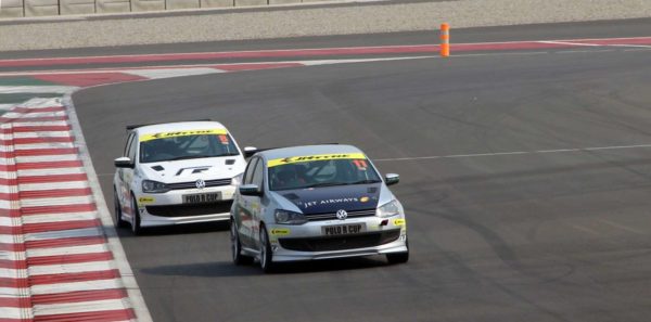 Polo R Cup 2013 drivers clocking their best times at the Buddh International Circuit