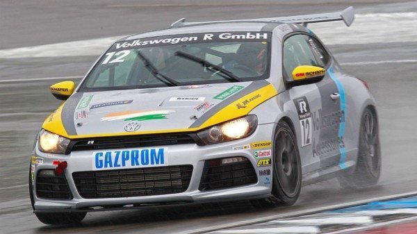 Sandeep Kumar driving in Scirocco R-Cup 2013_1