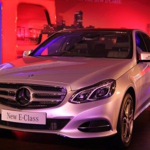 Mercedes E Class facelift India launch pics