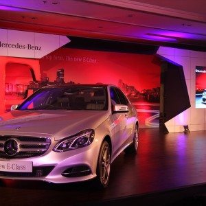 Mercedes E Class facelift India launch pics