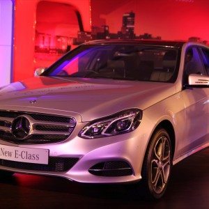 Mercedes E Class facelift India launch pics