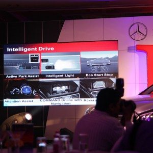 Mercedes E Class facelift India launch pics