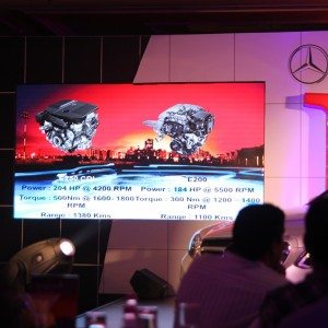 Mercedes E Class facelift India launch pics