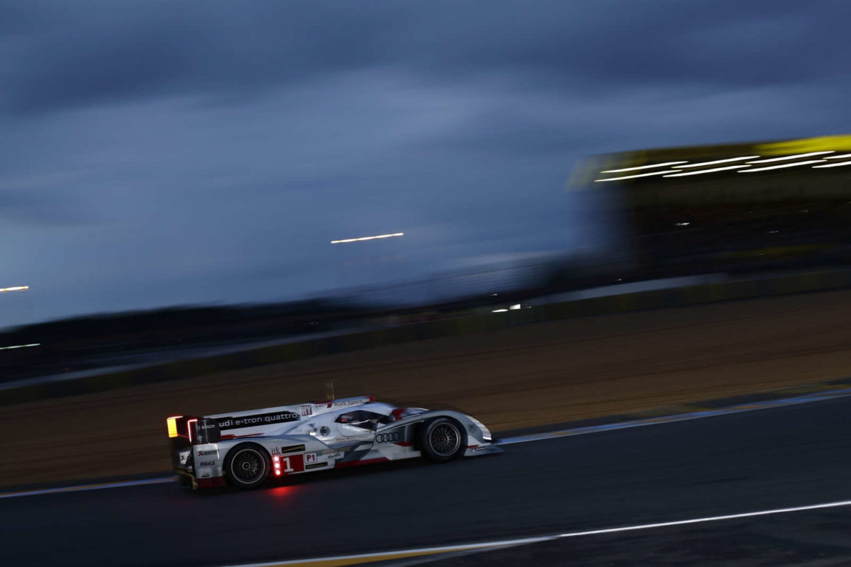 Audi R e tron quattro  Audi Sport Team Joest Marcel Fässler CH André Lotterer D Benoît Tréluyer F