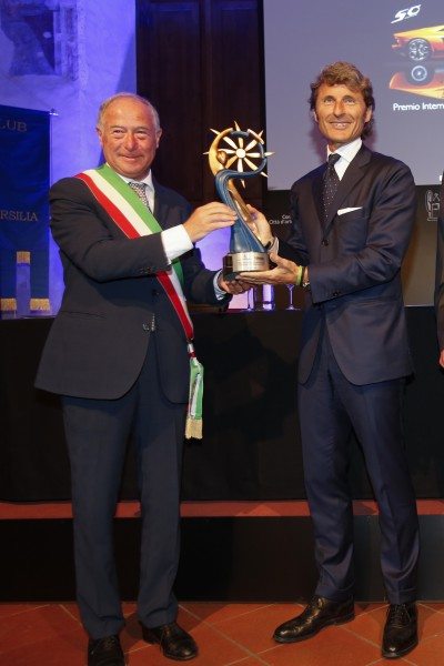 Domenico Lombardi, Sindaco di Pietrasanta & Stephan Winkelmann, Presidente e AD Lamborghini