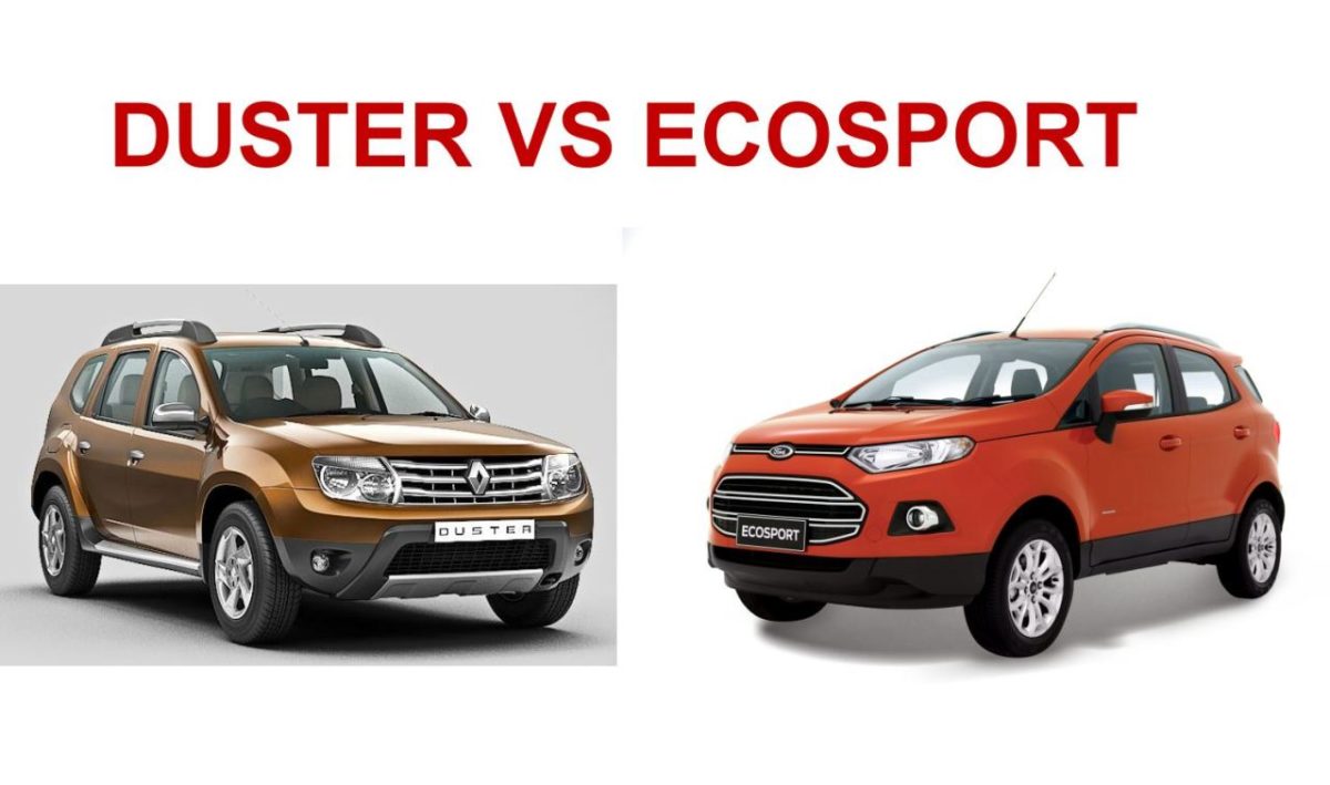 Ford Ecosport VS Renault Duster