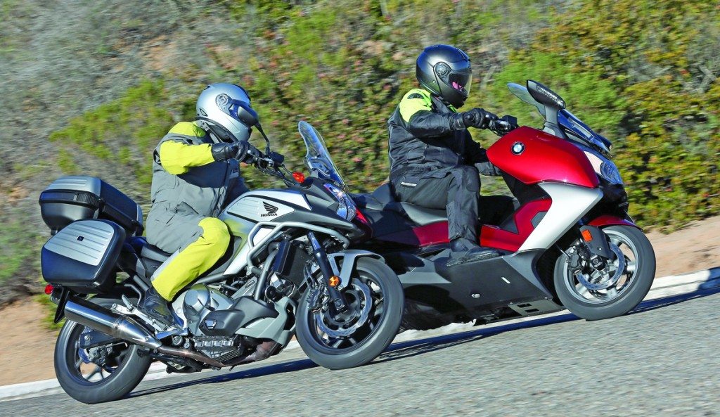 Honda and BMW Motorcycle Autonomous driving technology