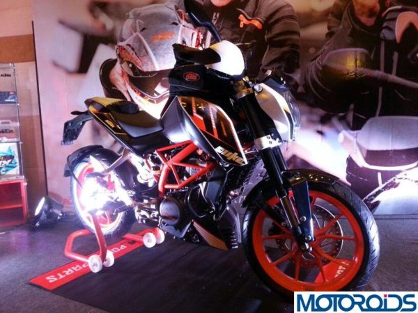 KTM 390 Duke India launch pics price 13