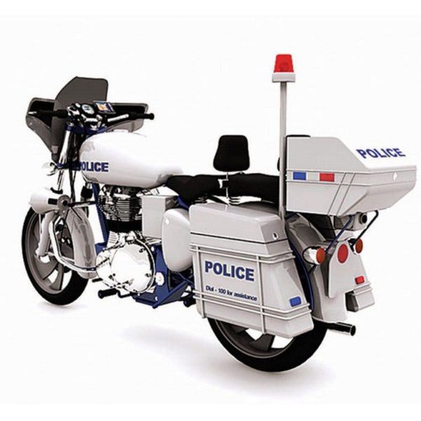 Mumbai Police bikes