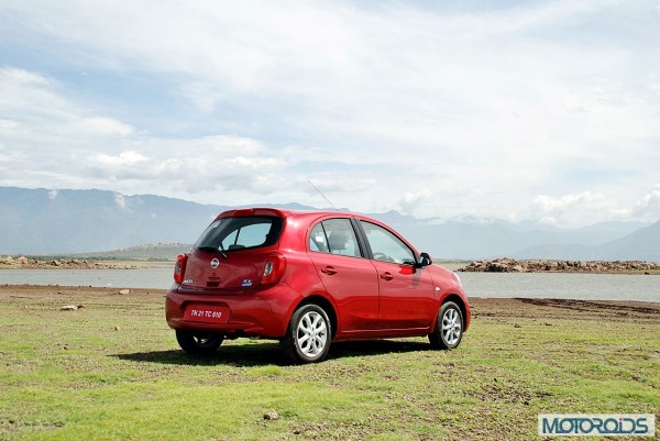 New Nissan Micra 2013 facelift India review (131)