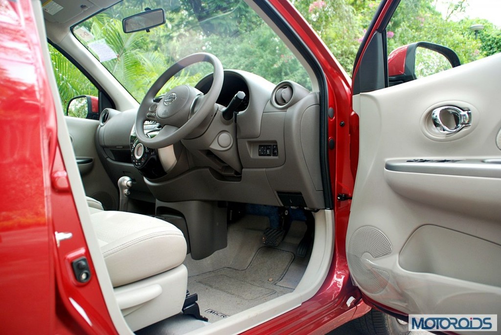 New Nissan Micra 2013 facelift India review (151)