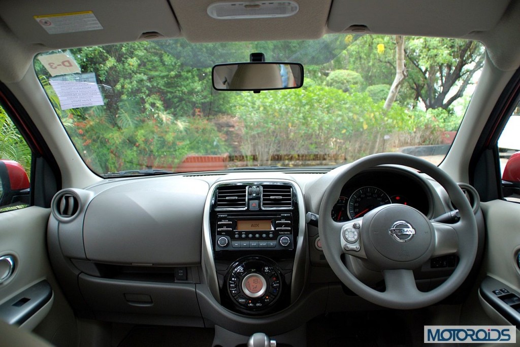 New Nissan Micra 2013 facelift India review (164)