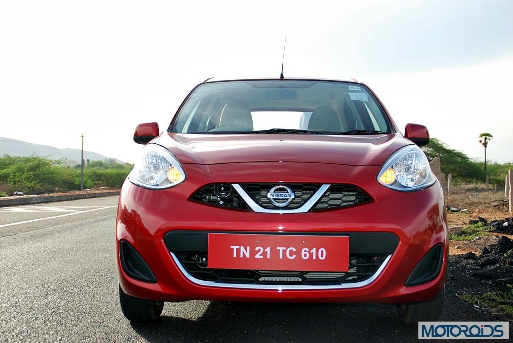 New Nissan Micra 2013 facelift India review (95)