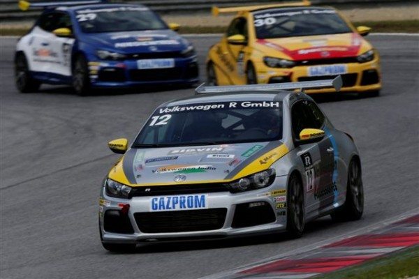 Sandeep Kumar during Round 2 in of Scirocco R-Cup 2013_1