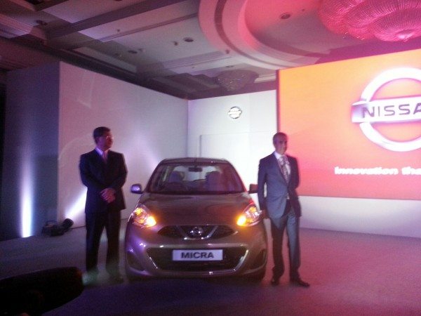2013 Nissan Micra facelift launch pics 1 (2)