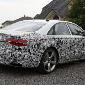 Audi A Facelift pics