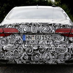 Audi A Facelift pics