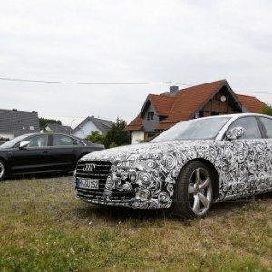 Audi A Facelift pics