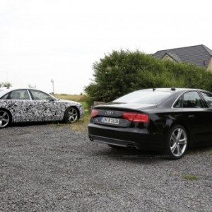 Audi A Facelift pics